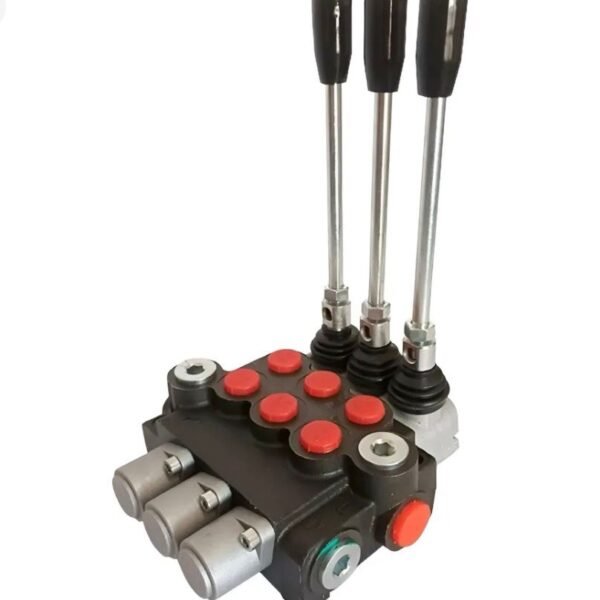 Comando Hidráulico Monoblock 40L (3 Palancas)
