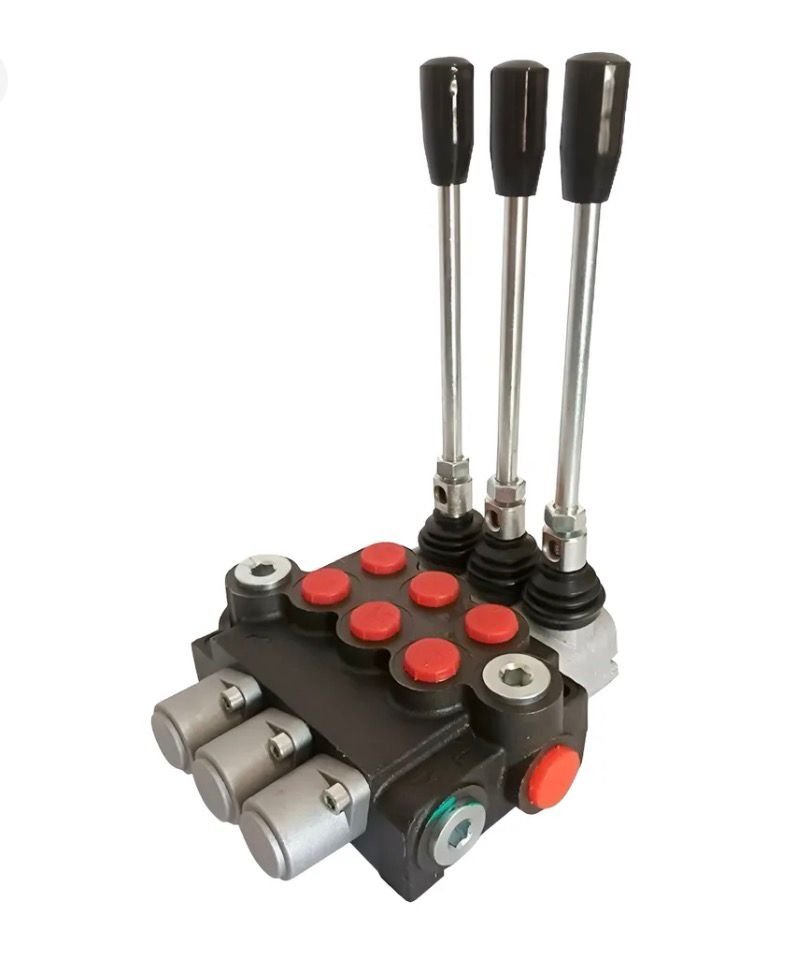 Comando Hidráulico Monoblock 40L (3 Palancas)