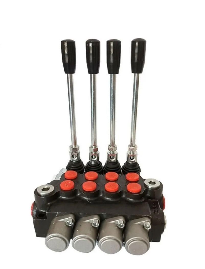 Comando Hidráulico Monoblock 40L (4 Palancas)